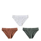 Pure Color Low-waist Threaded Cotton High-stretch Comfortable Women's Panties