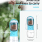 Ravel Puppy Water Bowl Dog Water Bottle With Food Container Portable Pet Dispenser Dog Stuff Accessories Items Puppy Essentials Necessities For Yorkie Chihuahua Cat Walking And Hiking