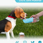 Ravel Puppy Water Bowl Dog Water Bottle With Food Container Portable Pet Dispenser Dog Stuff Accessories Items Puppy Essentials Necessities For Yorkie Chihuahua Cat Walking And Hiking