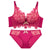 No trace underwire bra set