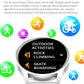 Trendy Smart Watch, Smart Watch For Men And Women, Make,answer Calls, Wireless Smart Watch, Fitness Tracker With Calorie Tracker, Pedometer, Text Notifications, Compatible With IPhone And Android, Per