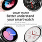 Trendy Smart Watch, Smart Watch For Men And Women, Make,answer Calls, Wireless Smart Watch, Fitness Tracker With Calorie Tracker, Pedometer, Text Notifications, Compatible With IPhone And Android, Per