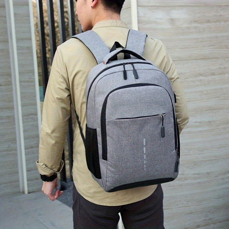 Oxford Cloth Backpack Casual Versatile Large Capacity Laptop Bag Daily Commuting Trend Backpack