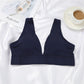 Backless Nylon Seamless Deep V Ladies Underwired Bra